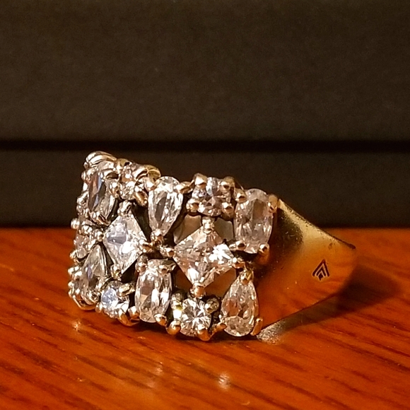 Silpada Sterling Silver & Zirconia Ring